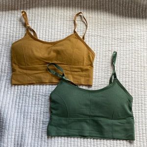 Wide band sports bra bundle